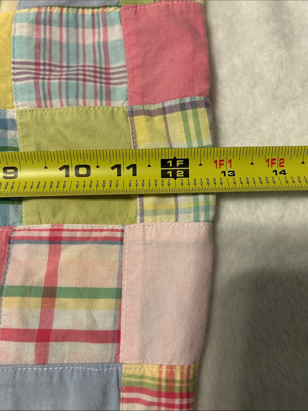 Brooks Brothers 365 Patchwork/Madras
Cotton Plaid Pants Size 12 Preppy Pastel - Picture 11 of 13